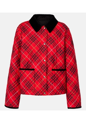 Burberry Burberry Check cotton jacket
