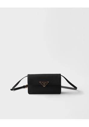 Mini Saffiano leather bag