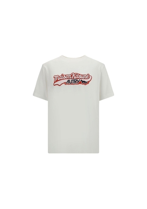 Cotton T-Shirt by Autry X Maison Kitsuné - L