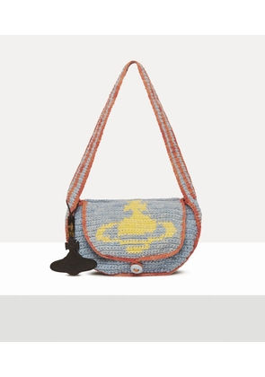 Vivienne Westwood Lucky Halfmoon Crochet Bag