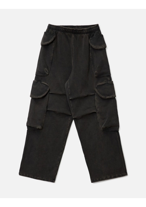Washed Cargo Sweatpants