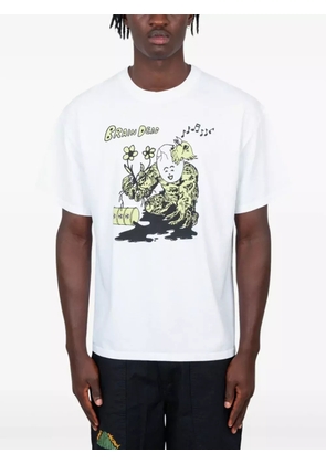 Brain Dead Scrambled Head graphic T-shirt - White