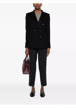 Tagliatore cashmere double-breasted blazer - Blue