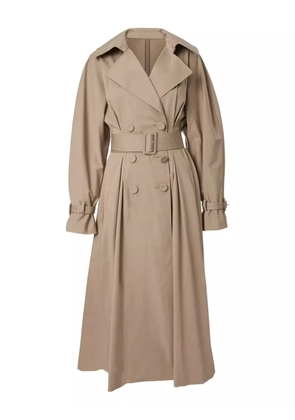 Carolina Herrera belted trench coat - Neutrals