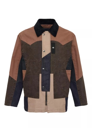 Andersson Bell patch-panel jacket - Brown