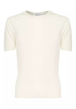 John Galliano knitted T-shirt - Neutrals