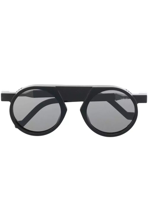 VAVA Eyewear round-frame design sunglasses - Black