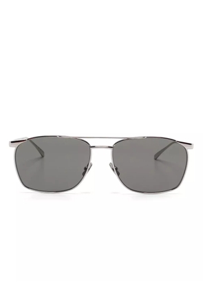 Saint Laurent Eyewear navigator-frame sunglasses - Silver