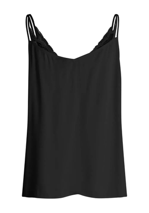 BOSS lace-trimmed camisole top - Black