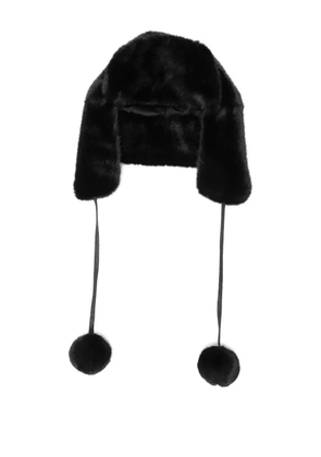 Gotha pompom hat - Black