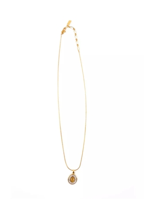 Saint Laurent Pre-Owned 2000s Cassandre pendant necklace - Gold