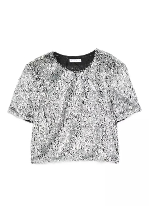 AREA sequinned t-shirt - Silver