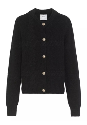 Barrie crew-neck cardigan - Black