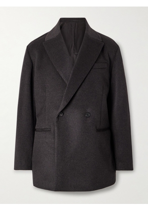 ssstein - Double-Breasted Cashmere Blazer - Men - Brown - S