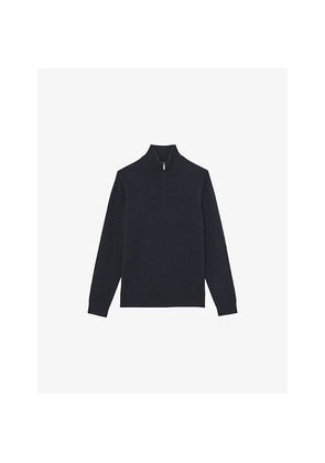 Mens Reiss x Atelier Royal Half-Zip Cashmere Jumper