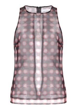 16Arlington Tari Printed Organza Top - Moda Operandi