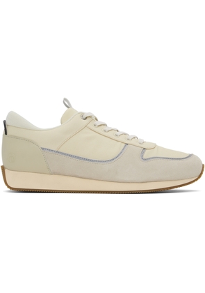 rag & bone Off-White & Gray Pursuit Retro Runner Sneakers