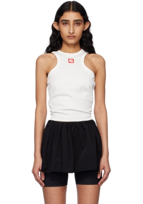 Kijun Off-White Patch Tank Top