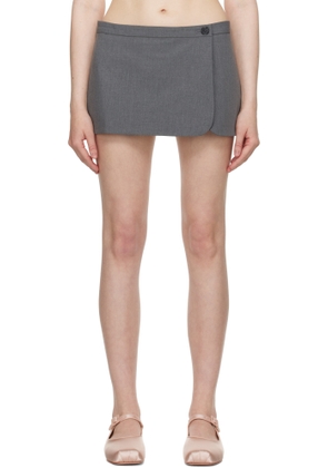 Sandy Liang Gray Munchie Skort
