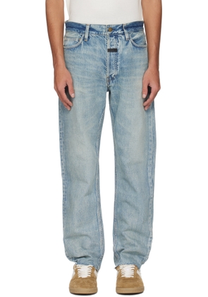 Fear of God Blue Classic 5 Pocket Jeans