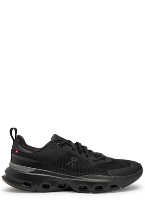 ON Cloudpulse Next Panelled Mesh-knit Sneakers - Black - 7.5 (IT41 / UK7)