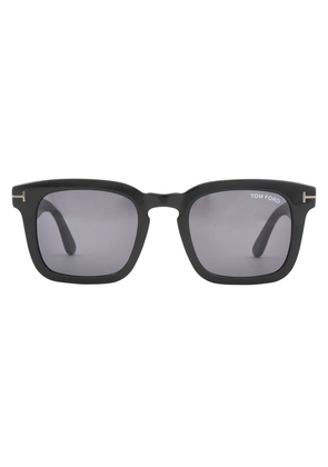 Tom Ford Dax Smoke Square Mens Sunglasses FT0751-N 01A 50