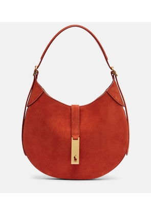 Polo Ralph Lauren Polo Id Medium suede tote bag