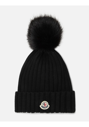 Wool Beanie with Pom Pom