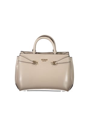 Guess Jeans Brown Polyethylene Handbag