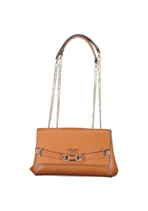 Guess Jeans Brown Polyethylene Handbag