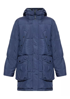 PS Paul Smith hooded padded parka coat - Blue
