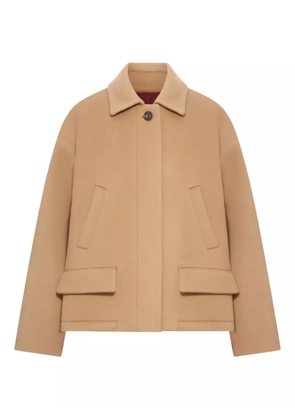 Gucci patch-pocket jacket - Brown