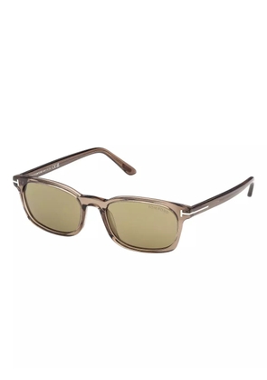 TOM FORD Eyewear rectangle FT1300 sunglasses - Brown