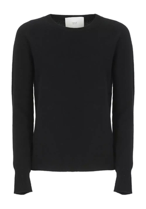 Vanisè long-sleeved crew-neck sweater - Black