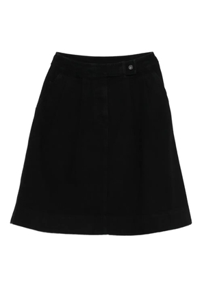 Mhl By Margaret Howell pleat-detail skirt - Black