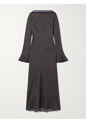 DÔEN - Davina Paisley-print Silk-blend Twill Midi Dress - Multi - xx small,x small,small,medium,large,x large,xx large