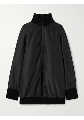 Norma Kamali - Oversized Padded Shell Bomber Jacket - Black - x small,small,medium,large,x large