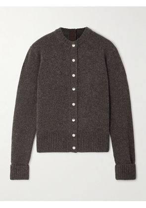 CARVEN - Wool Cardigan - Brown - x small,small,medium,large