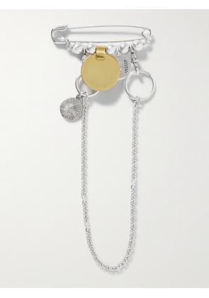 Isabel Marant - Bonnie Silver- And Gold-tone Brooch - One size
