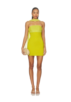 superdown Felina Mini Dress in Green. Size L. Also in M, S, XS, XXS.
