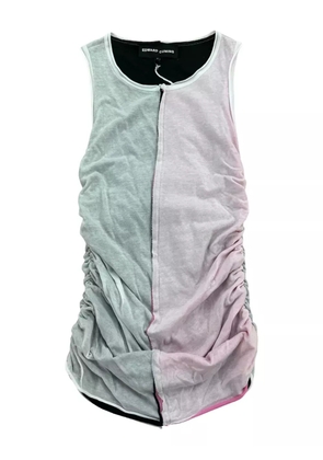 Edward Cuming gathered tank top - Green