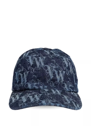 Vivienne Westwood patterned baseball cap - Blue