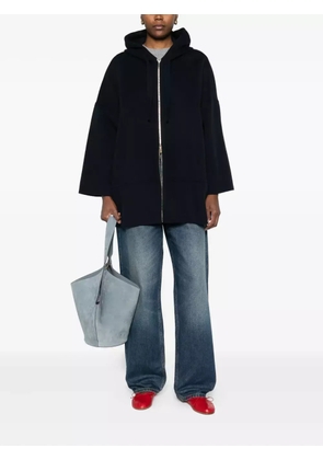 'S Max Mara hooded zip coat - Blue