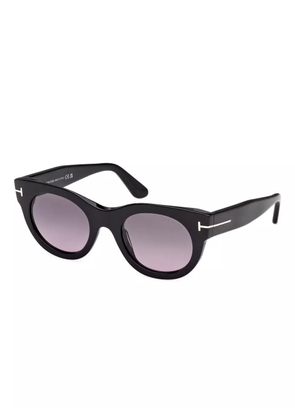 TOM FORD Eyewear round-frame sunglasses - Black