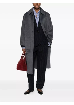 VICOLO wool-blend coat - Blue