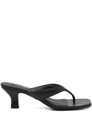 Senso 60mm square sandals - Black