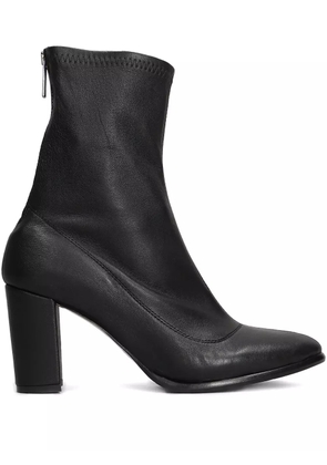 L Arianna 70mm block heel boots - Black