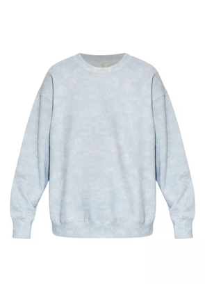 LoveShackFancy Palo patterned sweatshirt - Blue