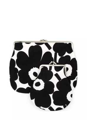 Marimekko Unikko wallets (set of two) - White