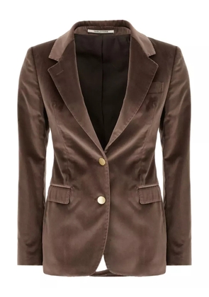 Tagliatore button blazer - Brown